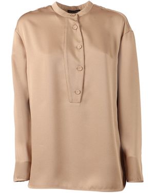 Emporio Armani Woman Shirt - Natural