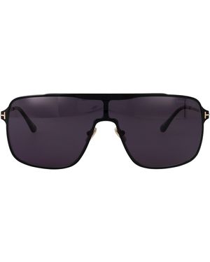 Tom Ford Mask Sunglasses Ft1173 01 A - Blue