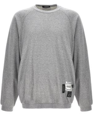 Undercover Unterdeckung "Chaos and Balance" Sweatshirt - Grau