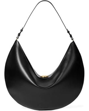 Jacquemus Crescent Leather Bag - Black