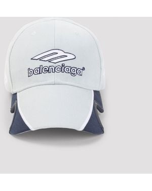 Balenciaga Cappellino Da Football Americano Di - Blu