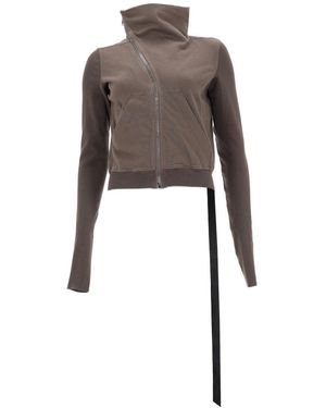 Rick Owens Cotton T-Shirt - Grey