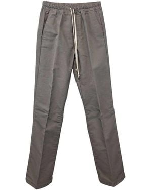 Rick Owens Pants Dietrich Drawstring - Gray