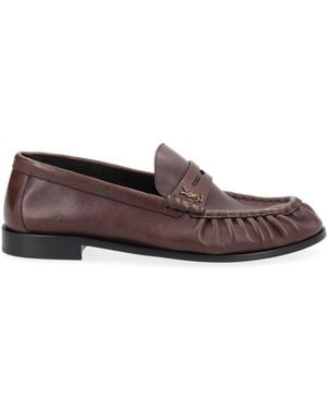 Saint Laurent Mocassino "Le Loafer" - Brown