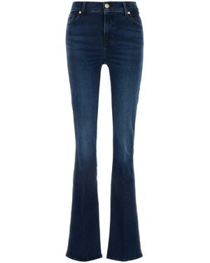 7 For All Mankind Stretch Denim La Jolla Jeans - Blue