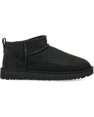 UGG Flache Schuhe Schwarz