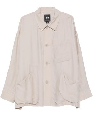 Y-3 Chore Jkt/Shrt - White