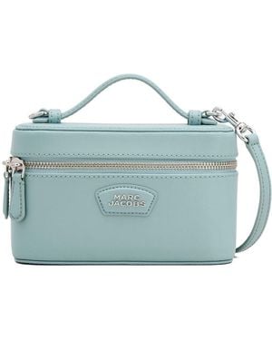 Marc Jacobs The Vanity Umhängetasche aus Leder - Blau