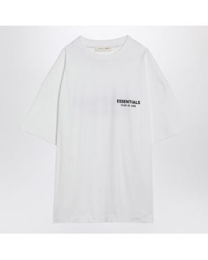 Fear Of God Cotton T Shirt With Logo - White