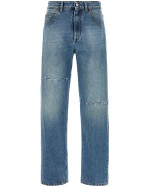 MM6 by Maison Margiela Trousers 5 Pockets - Blue