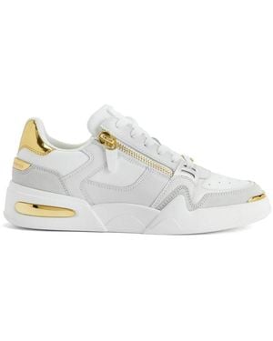 Giuseppe Zanotti Gz-Ghost Low-Top Sneakers - Wit