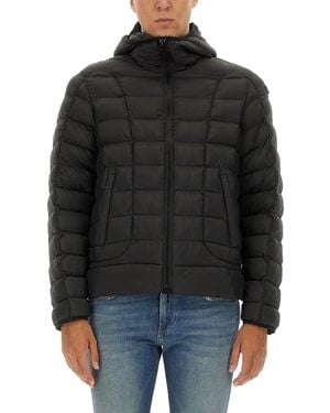 DIESEL Quilted Puffer Jacket - Black