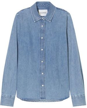 Closed Chemise En Jean - Bleu