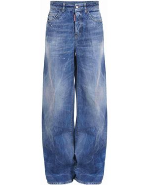 DSquared² "Viajero Jean" hecho en mezclilla. - Azul