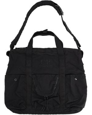 C.P. Company Tote Bag Twill - Black