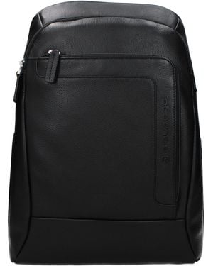 Piquadro Backpacks And Waist Bags Leather - Black