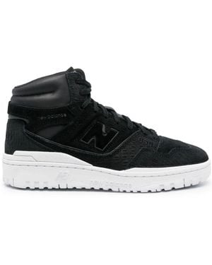 Junya Watanabe X New Balance Bb650 Suede Sneakers - Black