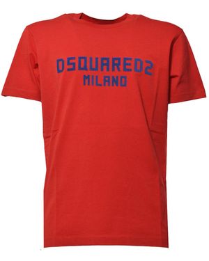 DSquared² T-shirts En Polo's - Rood