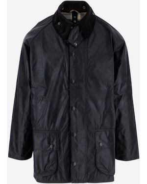Barbour Beaufort Waxed Veste - Noir