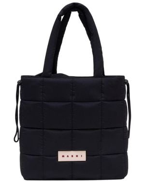 Marni Sac Cabas Synthétique Noir