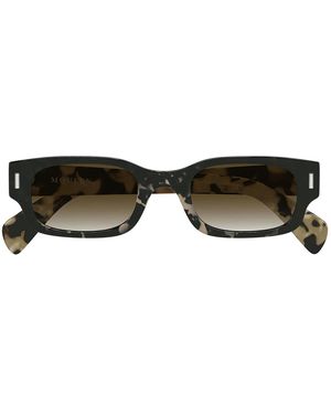 McQueen T‑Bar Sonnenbrille - Braun