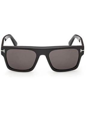 Tom Ford Zonnebril Ft1337 01 A Cyrus Zwart/grijs Gradiënt Herens