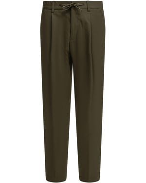 Herno Casual Trousers - Green