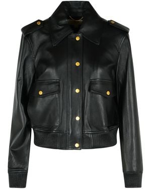 MICHAEL Michael Kors Leather Jacket - Black