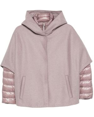 Herno Hooded Puffer Jacket - Pink