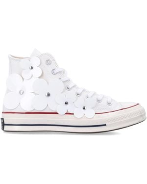 Converse Chuck 70 3-D Flourish Trainers - White