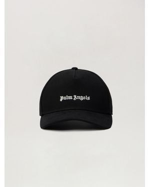 Palm Angels Casquette classique avec logo - Noir