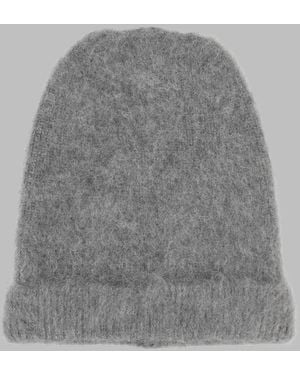 Maison Margiela Beanie Wool And Alpaca Hat - Grey