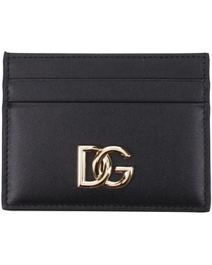 Dolce & Gabbana Dolce&Gabbana Document Holder Leather - Black