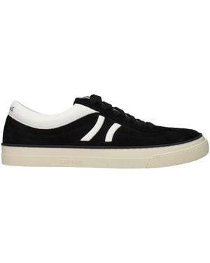 Celine Trainers Suede - Black