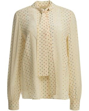 Valentino Camisa casual "Estrellada" - Neutro