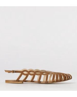 Anna F. Spider-sandaal - Naturel
