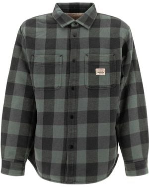 Stussy "Check" Overshirt - Gray