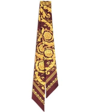 Versace 'barocco' Zijden Lavallière - Wit