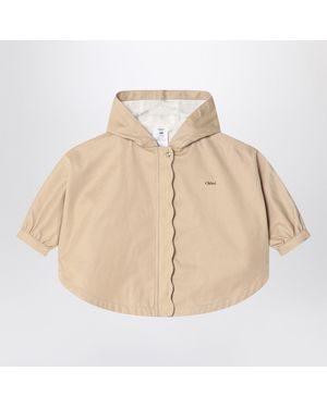 Chloé Hooded Jacket - Natural