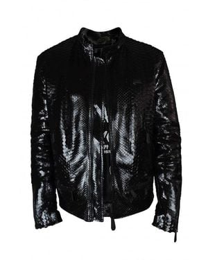 Philipp Plein Biker Jacket - Black
