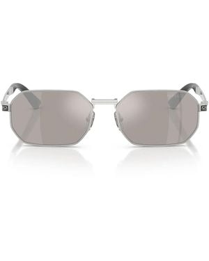 Versace Zonnebril Ve2297 10006 G Zilver/gespiegeld Grijs Heren