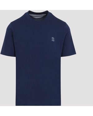 Brunello Cucinelli T-shirt - Blauw