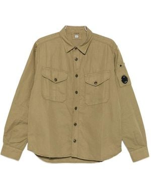 C.P. Company Shirts Cotton Linen - Natural