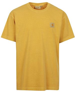 Carhartt Vista Cotton T Shirt - Yellow