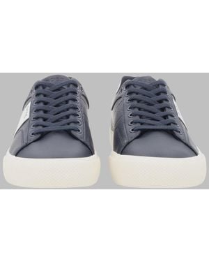 BOSS Low-Top Lace-Up Trainers - Grey