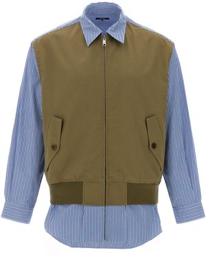 Comme Des GarÃ§ons Homme Comme des garҫons homme capas camisa - Verde