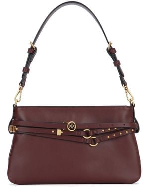 Pinko Belt Bag Mini Vitello Morbido - Purple