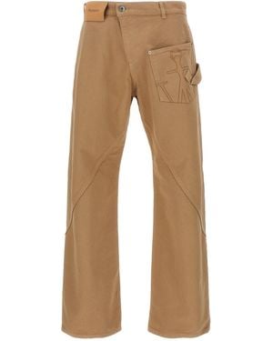 JW Anderson Twisted Workswear 'Pantal - Neutre