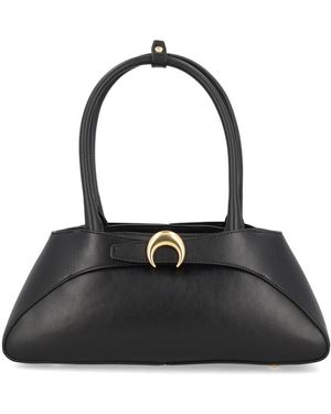 Marine Serre "Aurora Baguette" Bag - Black