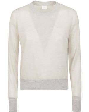 C.t. Plage Cashmere Crewneck Sweater - White